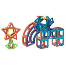 Brinquedos educativos magnéticos furar blocos de construção magnéticos